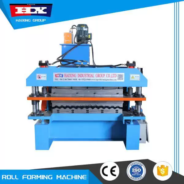 maquina de planchas de zinc 5v y 762
