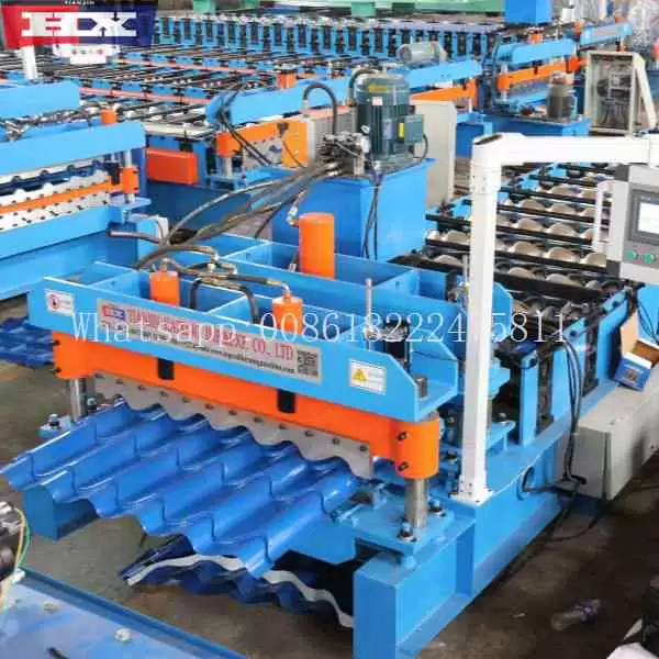 maquina para hacer tejas de zinc teja colonial 925