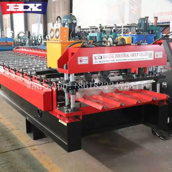 maquina roladora de lamina para techos trapezoidal