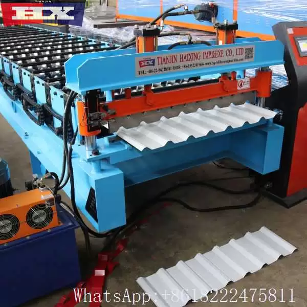 maquina acanaladora de lamina para techos trapezoidales